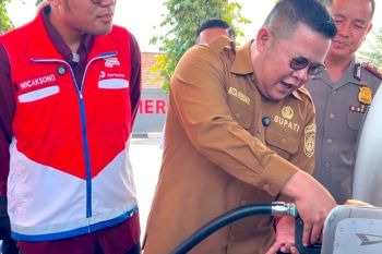 Pertamina-Bupati Bangka Selatan pantau distribusi BBM subsidi