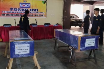 DVI indentifikasi dua jenazah korban KM Nurul Salsa