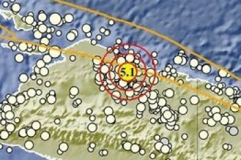 Belum ada laporan dampak gempa 5,1 M dari Sarmi