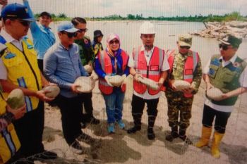 Gubernur Sulsel bangun tanggul memperkuat penanganan banjir di Luwu Utara