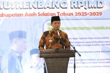 Aceh Selatan perkuat sinkronisasi pembangunan dengan lembaga mitra