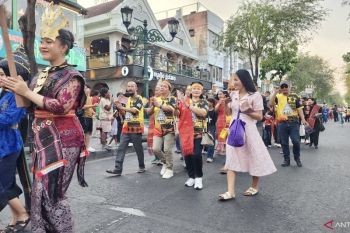 Usung toleransi, warga perantau Sumut gelar pawai budaya di Malioboro