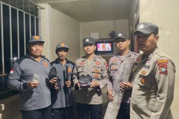 Polres Lingga perkuat sinergi dengan Linmas