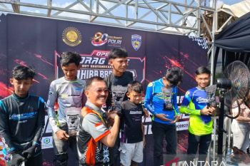 Drag Bike Dhira Brata Cup digelar agar balap liar tak menjadi-jadi
