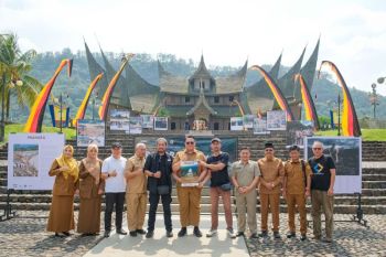 Wabup Tanah Datar buka pameran Prahara Pulau Emas, ajak masyarakat belajar dari tragedi bencana