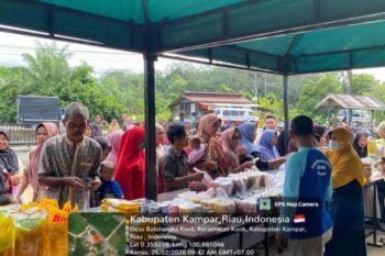Operasi pasar murah pekan ini empat hari digelar di Pekanbaru
