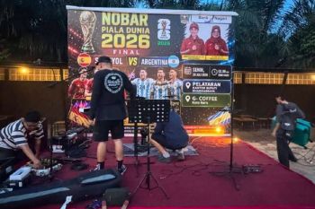Pemkab Dharmasraya gelar nobar final piala dunia di dua lokasi