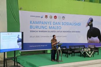DSLNG ajak mahasiswa di Luwuk gencar kampeanye pelestarian maleo