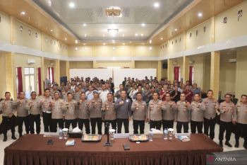 Cegah penyalahgunaan senpi, Polres Banyuasin uji psikologi 170 personel