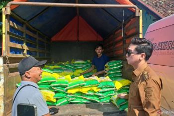 Kabupaten Sumedang catat stok beras capai 321 ton guna antisipasi kerawanan pangan