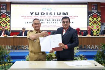 Wali Kota Tarakan Hadiri Yudisium UBT