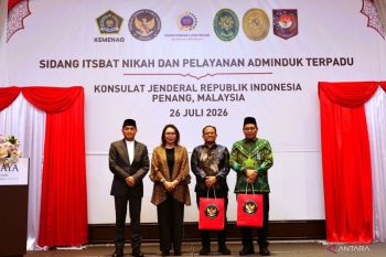 Beri kepastian hukum keluarga WNI, KJRI Penang gelar sidang isbat nikah