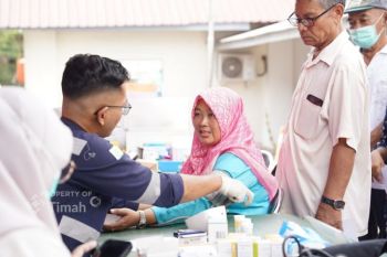 Bulan Bakti HUT Ke-50, PT Timah buka layanan kesehatan gratis di Bangka