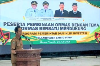 Pemkab Barito Utara ajak ormas dukung program pemerintah dan iklim investasi