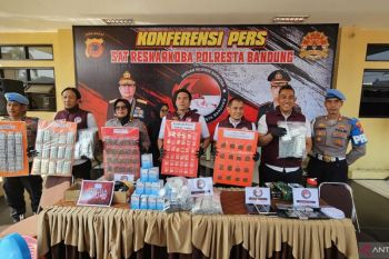Polresta Bandung ungkap sebanyak 105 kasus narkoba sepanjang Mei-Juni 2026