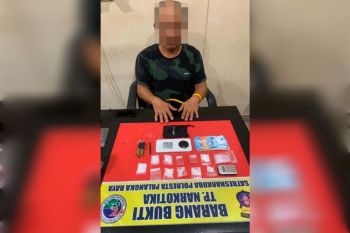Satresnarkoba Polresta Palangka Raya gagalkan peredaran 39,73 gram sabu