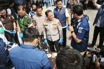Polda Lampung Musnahkan Barang Bukti Narkotika Senilai Rp264,9 Miliar dari 29 Kasus