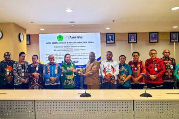 Pemkab Nduga percepat digitalisasi pengelolaan APBD bersama Bank Papua