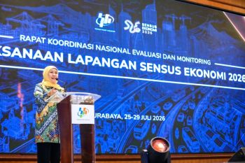 Gubernur Khofifah sebut data BPS fondasi pembangunan presisi