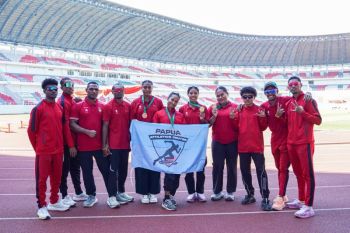Atlet Papua raih empat medali emas dalam Kejuaraan Atletik Jateng Open