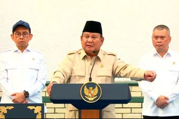 Prabowo katakan berbagai moda transportasi akan beralih ke listrik