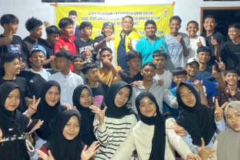 Menyerap aspirasi di musim efisiensi, Fajar Vesky temui kelompok Seni Tradisi