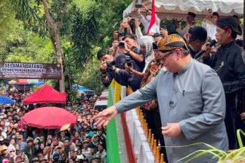 Menko Perekonomian sebut tradisi Grebeg Ageng Andum Apem Yaaqawiyyu gerakkan ekonomi lokal