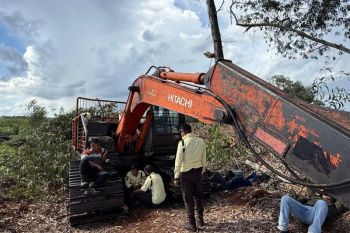 Polres Bengkalis Riau tetapkan tersangka perambahan 20 hektare area Konsesi PT SPM