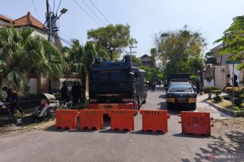 Polisi siagakan 300 personel kawal aksi damai pesilat di Surabaya