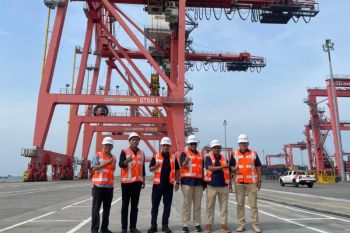 Direktur Teknik PT Pelindo tinjau infrastruktur Terminal Peti Kemas di Belawan