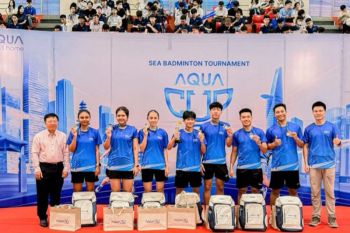 Solo jadi tuan rumah panggung pambinaan bulutangkis "Aqua Cup"