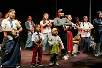 PHE ONWJ lakukan pembinaan kelompok teater anak-anak nelayan Karawang