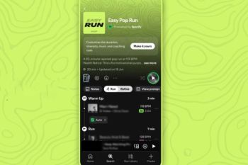 Spotify rilis Running Mode untuk "playlist" sesuai tempo lari