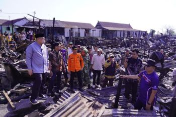 Polisi cari penyebab kebakaran 57 rumah di Tallo
