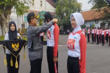 Pemusatan diklat paskibraka Kota Tegal resmi dimulai
