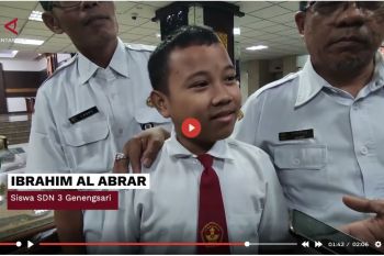 Pemprov Jateng apresiasi siswa SD penemu celah keamanan siber NASA - VIDEO