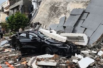 Ledakan rumah di Grand Polonia Medan diduga akibat kebocoran gas