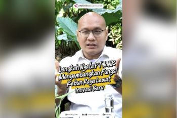 Langkah nyata PT MNR mengembangkan fungsi kebun raya lewat inovasi baru