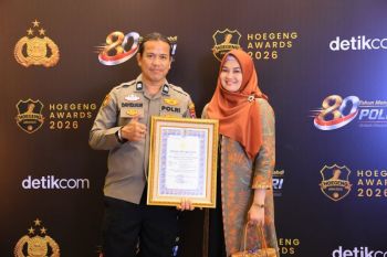 Belum berhasil sabet Hoegeng Awards 2026, David WW: Dedikasi terbaik tetap dilanjutkan