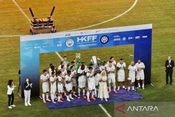 Inter Milan menang adu penalti 3-1 atas Manchester City pada laga di Hong Kong