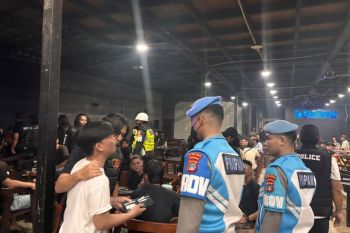 Patroli Gabungan TNI-Polri dan Gaktib di Tempat Hiburan Malam di Bulungan
