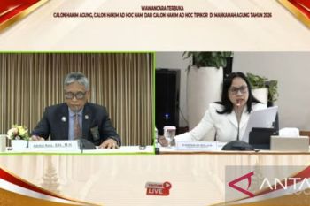 23 calon hakim agung dan ad hoc ikuti seleksi wawancara akhir