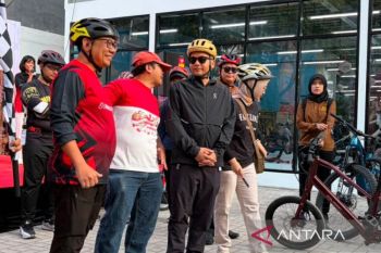 Respati Ardi dan Rodalink ajak masyarakat gaya hidup sehat lewat bersepeda