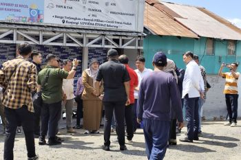 Komisi III DPRD Kalsel sidak penanganan jalan longsor Sungai Gardu Banjarmasin
