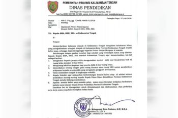 Disdik Kalteng terbitkan edaran antisipasi pembelajaran saat kabut asap