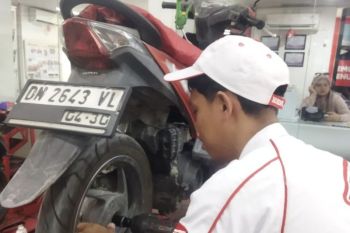 Honda Sulteng ajak konsumen lebih peduli terhadap kondisi ban motor