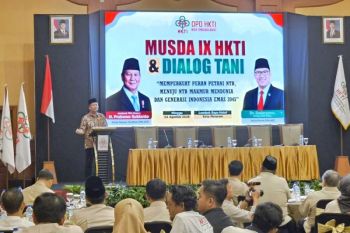 Gubernur ajak HKTI NTB genjot NTP untuk pertumbuhan ekonomi