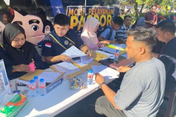 Dekatkan layanan, Kantor Imigrasi Kelas II TPI Sabang kembali hadirkan Pasporia di CFD Banda Aceh