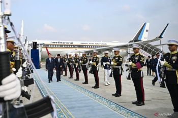 PM Thailand Anutin Charvirakul tiba di Jakarta