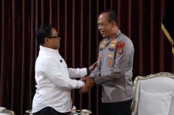 Kapolda Kaltara Terima Silaturahmi Kakanwil ATR/BPN Provinsi Kaltara
